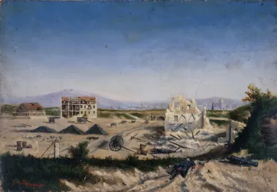 Le Fort De Vanves Pendant La Guerre De 1870