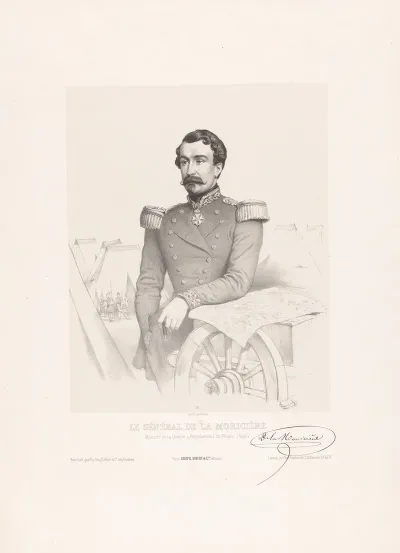 Le General De La Moriciere Ministre De La Guerre Representant Du Peuple