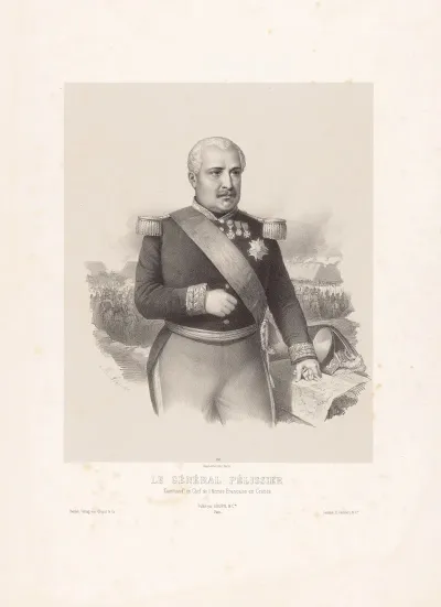Le General Pelissier Command T En Chef De Larmee Francaise En Crimee