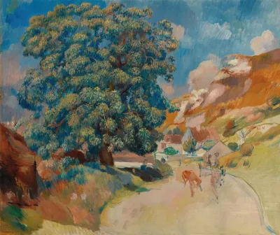 Le Grand Arbre Au Bord De La Route 2