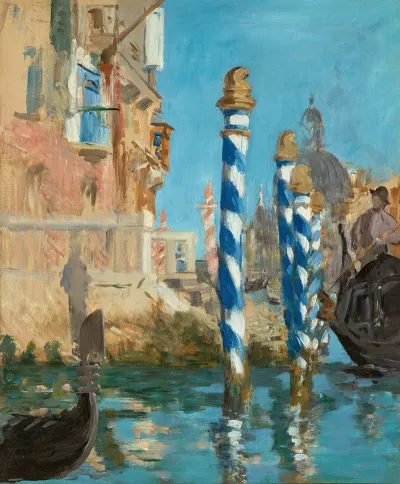 Le Grand Canal A Venise
