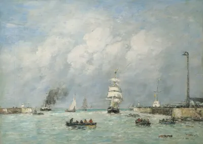 Le Havre Entree Du Port