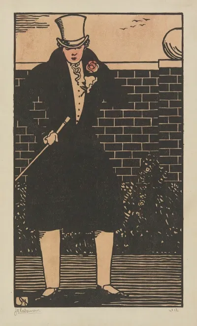 Le Jeune Homme A La Rose