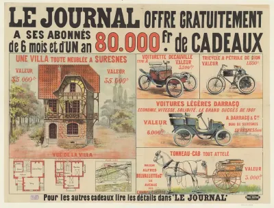 Le Journal Offre Gratuitement A Ses Abonnes De 6 Mois Et Un An 80 000 Fr De Cadeaux