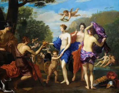 Le Jugement De Paris The Judgment Of Paris