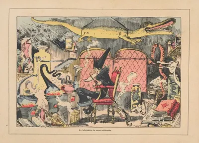 Le Laboratoire Du Savant Alchimiste