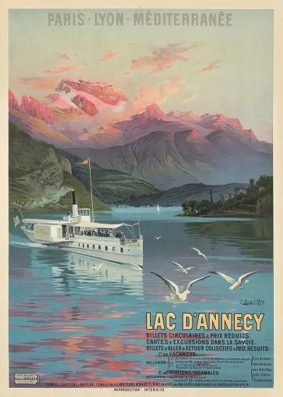 Le Lac Dannecy Paris Lyon Mediterranee