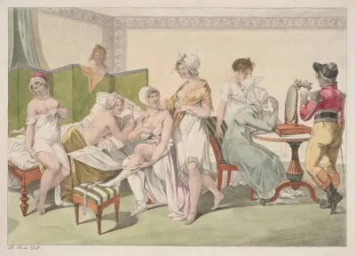 Le Lever Des Ouvrieres En Linge The Rising Of The Laundry Workers