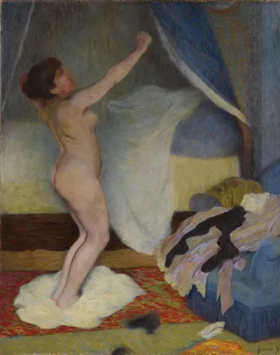 Le Lever Femme Setirant