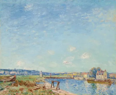 Le Loing A Saint Mammes 2