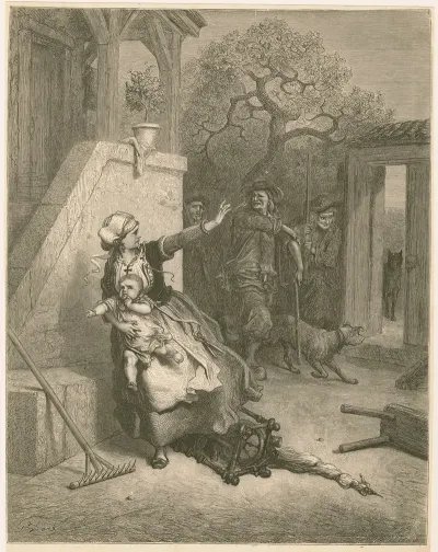Le Loup La Mere Et Lenfant