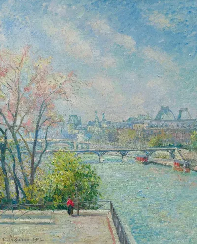 Le Louvre Matin Printemps