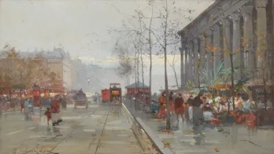 Le Marche Aux Fleurs De La Madeleine