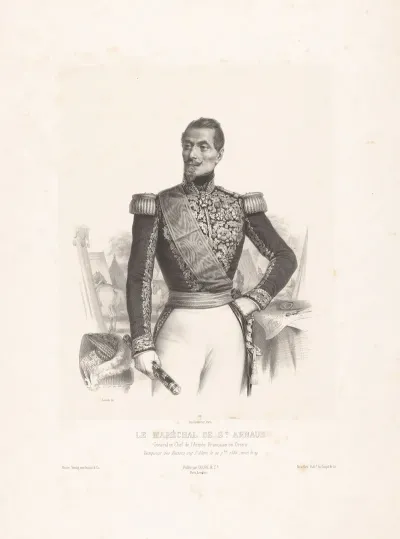 Le Marechal De St Arnaud General En Chef De Larmee Francaise En Orient