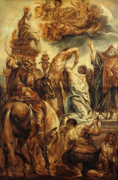 Le Martyre De Sainte Apolline