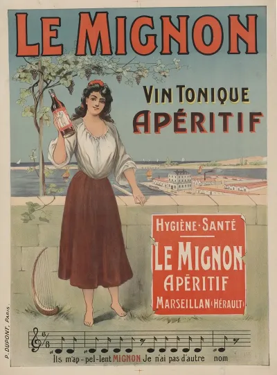 Le Mignon Vin Tonique Aperitif Marseillan Herault