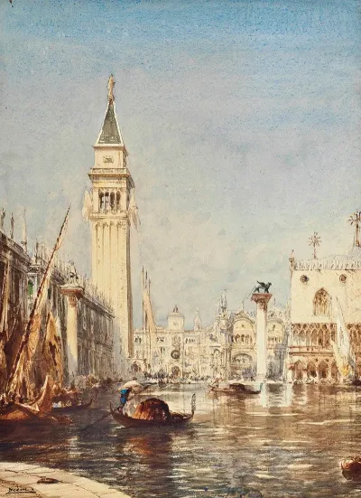 Le Mole Et La Piazetta Inondation