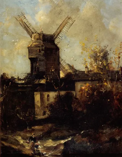 Le Moulin De La Galette A Montmartre 2