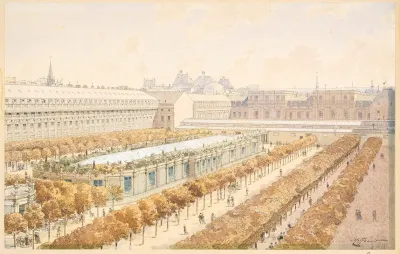 Le Palais Royal En 1794