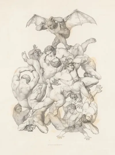 Le Paradis Perdu De Milton Frontispiece