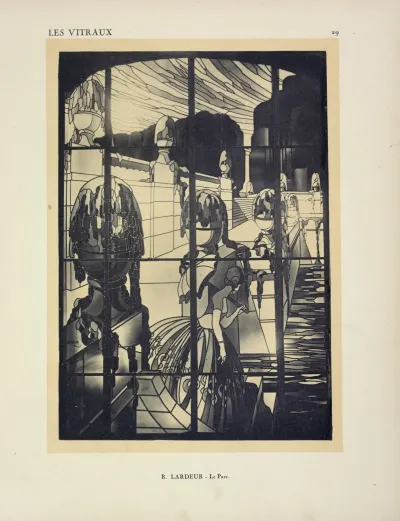Le Parc Expose Au Salon Dautomne De 1924