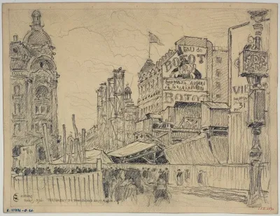 Le Percement Du Boulevard Haussmann
