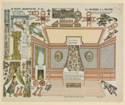 Le Petit Architecte N 108 La Chambre De La Poupee