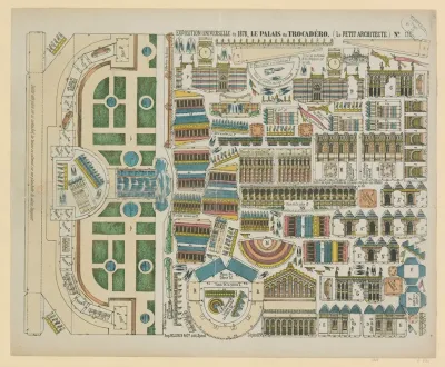 Le Petit Architecte N 116 Exposition Universelle De 1878 Le Palais Du Trocadero