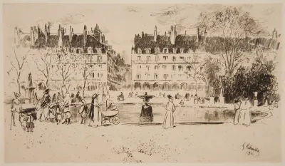 Le Petit Bassin Des Tuileries