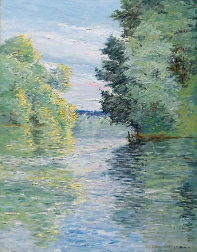 Le Petit Bras De La Seine A Argenteuil