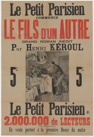 Le Petit Parisien Commence Le Fils Dun Autre Grand Roman Inedit Par Henri Keroul