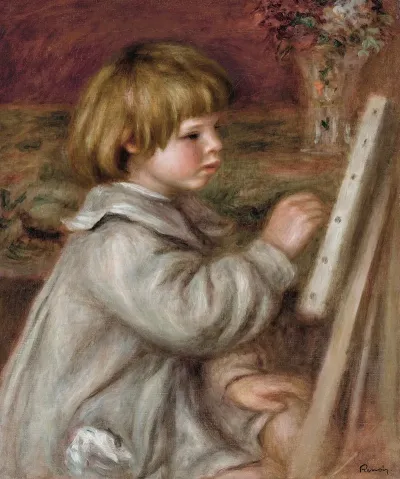Le Petit Peintre Claude Renoir