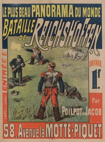Le Plus Beau Panorama Du Monde Bataille De Reichshoffen Par Poilpot Jacob 58 Avenue De La Motte Piquet