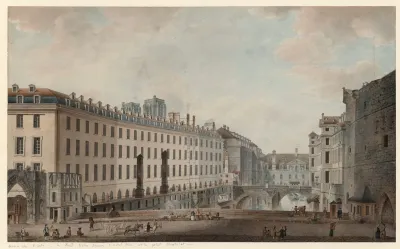 Le Pont Au Double Lhotel Dieu Et Le Petit Chatelet