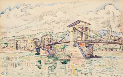 Le Pont De Bourg Saint Andeol