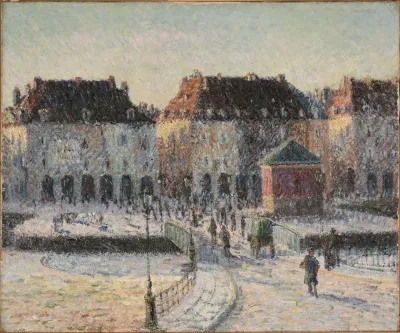 Le Pont De La Poissonnerie A Dieppe