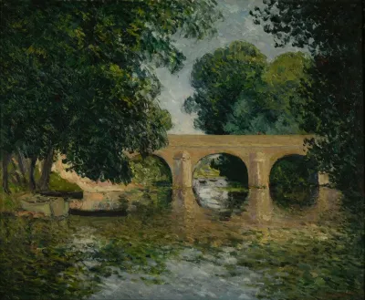 Le Pont De Lisle Adam Ou Le Vieux Pont