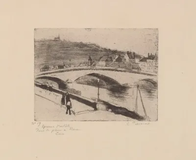 Le Pont De Pierre A Rouen