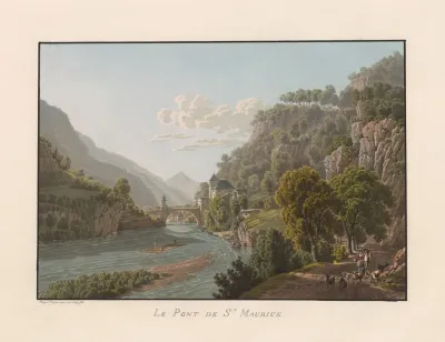 Le Pont De St Maurice