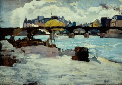 Le Pont Des Arts Et La Pointe De Lile De La Cite