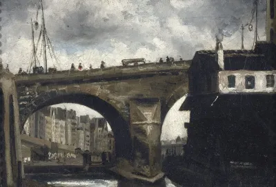 Le Pont Et La Pompe Notre Dame
