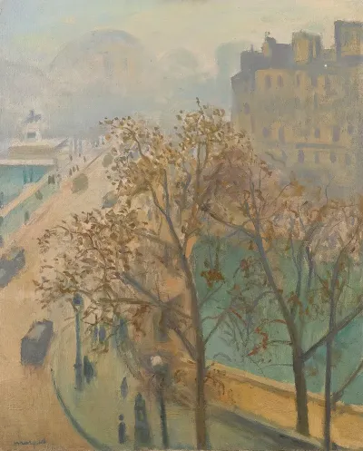 Le Pont Neuf Brume Dautomne