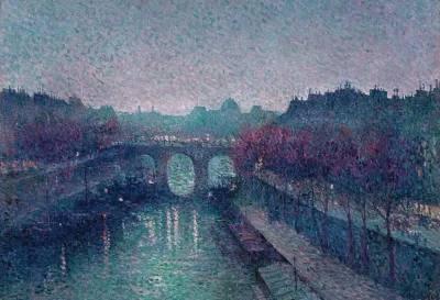 Le Pont Neuf La Seine Petit Bras