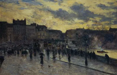 Le Pont Neuf Vu Du Quai De La Megisserie