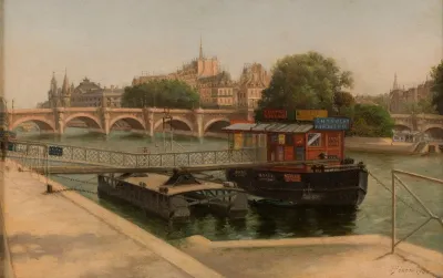 Le Pont Neuf Vu Du Quai Du Louvre