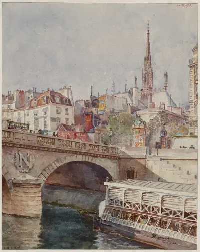 Le Pont Saint Michel 2