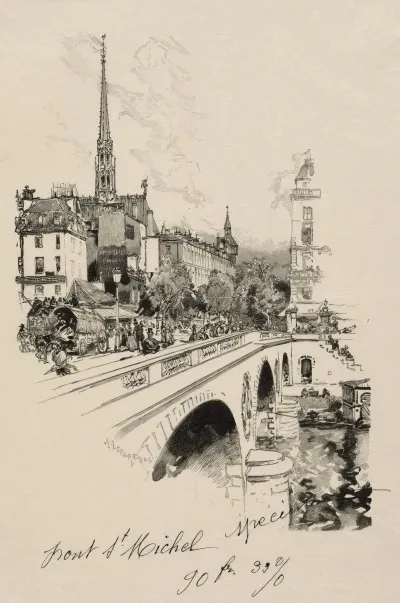 Le Pont Saint Michel 4