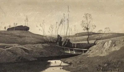 Le Pont Sur Le Ruisseau