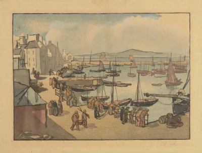 Le Port De Commerce De Douarnenez