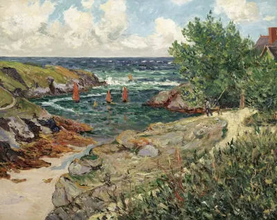 Le Port De Goulphar Belle Ile En Mer